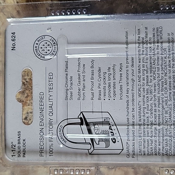 Padlocks Rust proof 1.1/2 - Picture 2 of 2